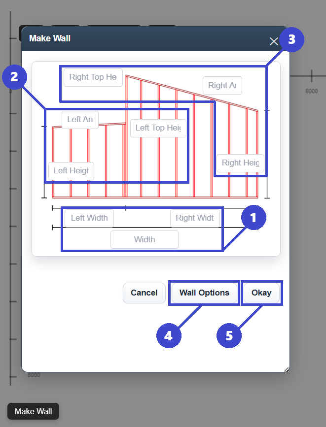 Change lintel size - step 2