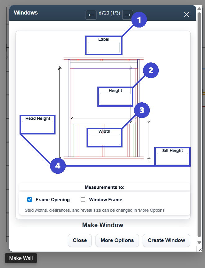 Create custom window